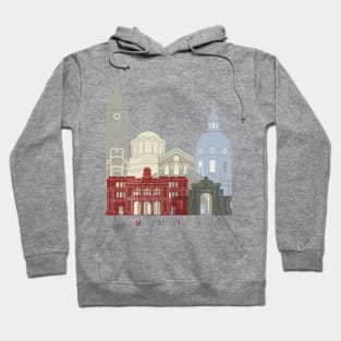 Messina skyline poster Hoodie